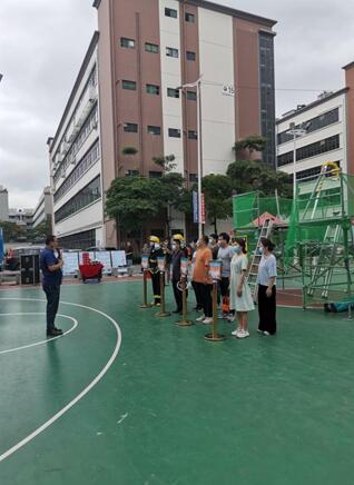 深圳市华太检测有限公司参与大浪街道2022年 有限空间企业伤害事故应急演练(图2)