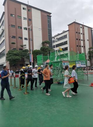 深圳市华太检测有限公司参与大浪街道2022年 有限空间企业伤害事故应急演练(图3)